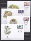 F1383 - Sierra Leone 2004 - FDC - Dieren/Animals/Tiere (Apen / Monkeys / Affen)