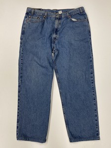 Levis 550 Adult Men's 42x29 Denim Blue 