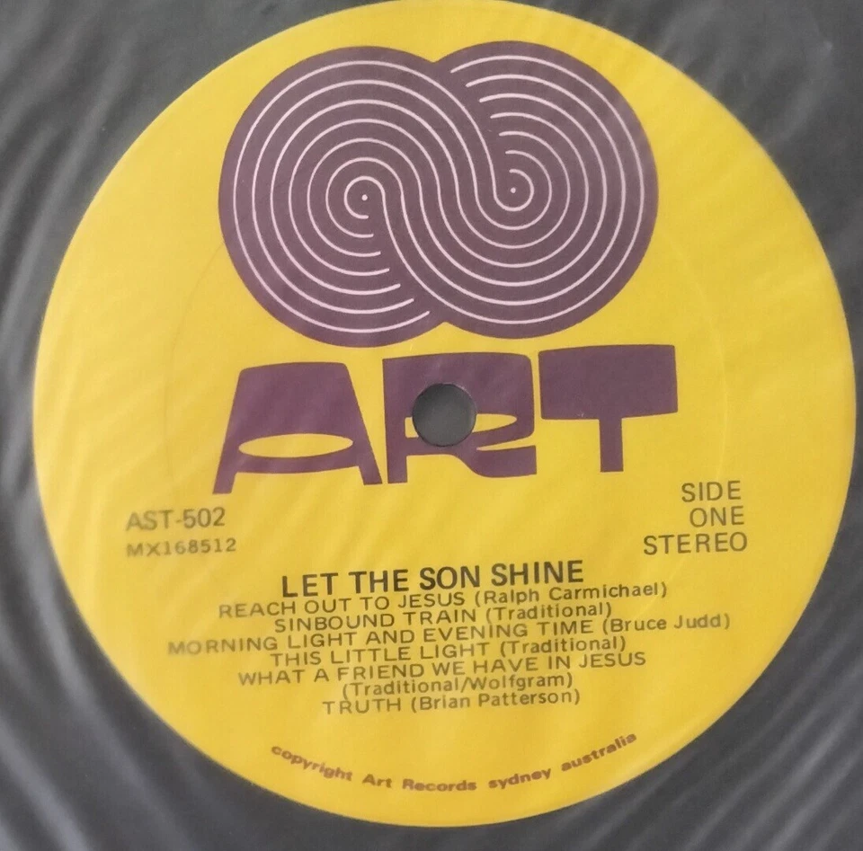 LET THE SON SHINE Soundtrack JAN MARTIN, RAMBLIN' STRINGS ART AST-502 197?AUS LP - Image 4 of 4