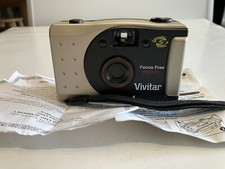 Vivitar PN2011 Focus Free-Panoramic 35mm Point  Shoot Film Camera