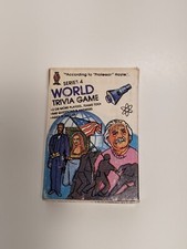 According To Professor Hoyle s Series 4 World Trivia Card Game Vintage 1984