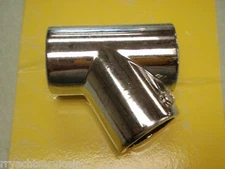 RAIL FITTING TEE SEACHOICE 38061 60DEGREE CHROME PLATED ZAMAK BOATINGMALL STORE