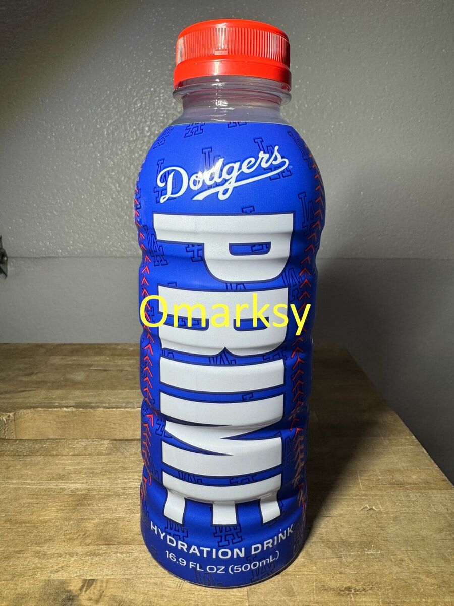 RARE Blue 2024 LA Dodgers Prime Hydration Drink 1 bottle RARE Blue 2024 LA Dodgers Prime Hydration Drink 1 bottle
