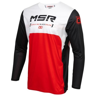 MSR  Axxis Range Dirt Bike / Motorcross Jersey Small Black/Red