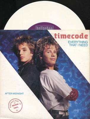 Everything That i Need - Timecode - Weißes Vinyl - Single 7'' Vinyl 189/16
