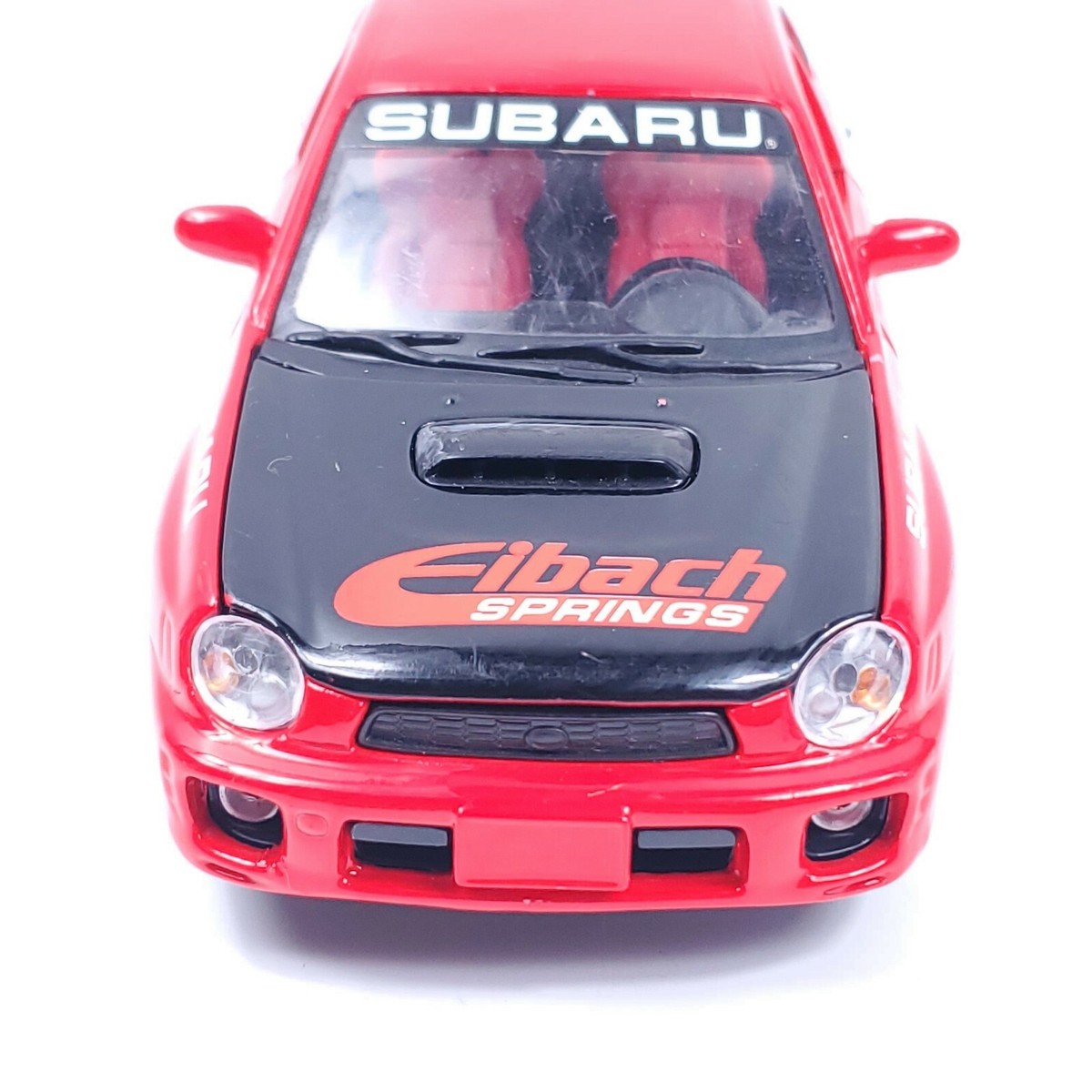 Maisto Subaru Impreza WRX 1/24 Die Cast Red/Black Fast Shipping | eBay