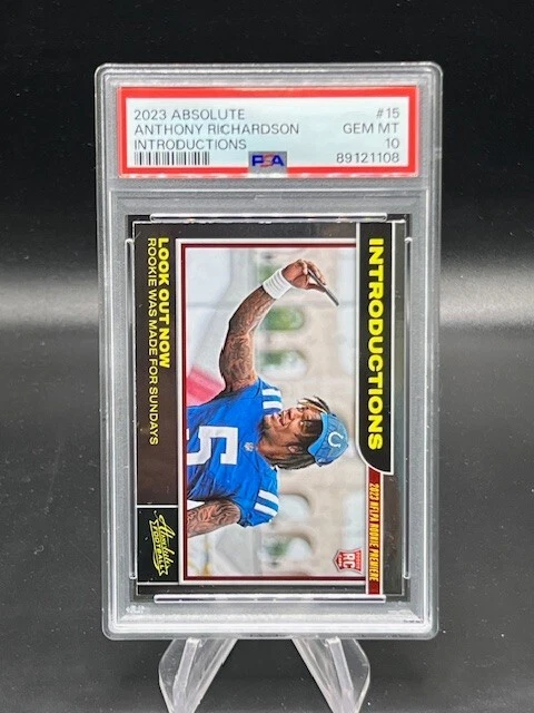 Anthony Richardson Panini Absolute Introductions #15 Base