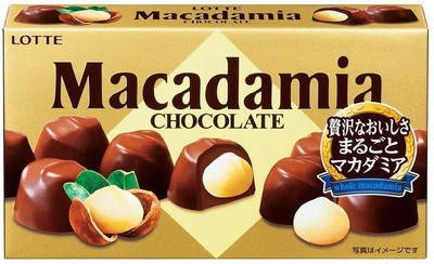 Lotte macadamia chocolate macadamia 0.067kg k (4903333172580)