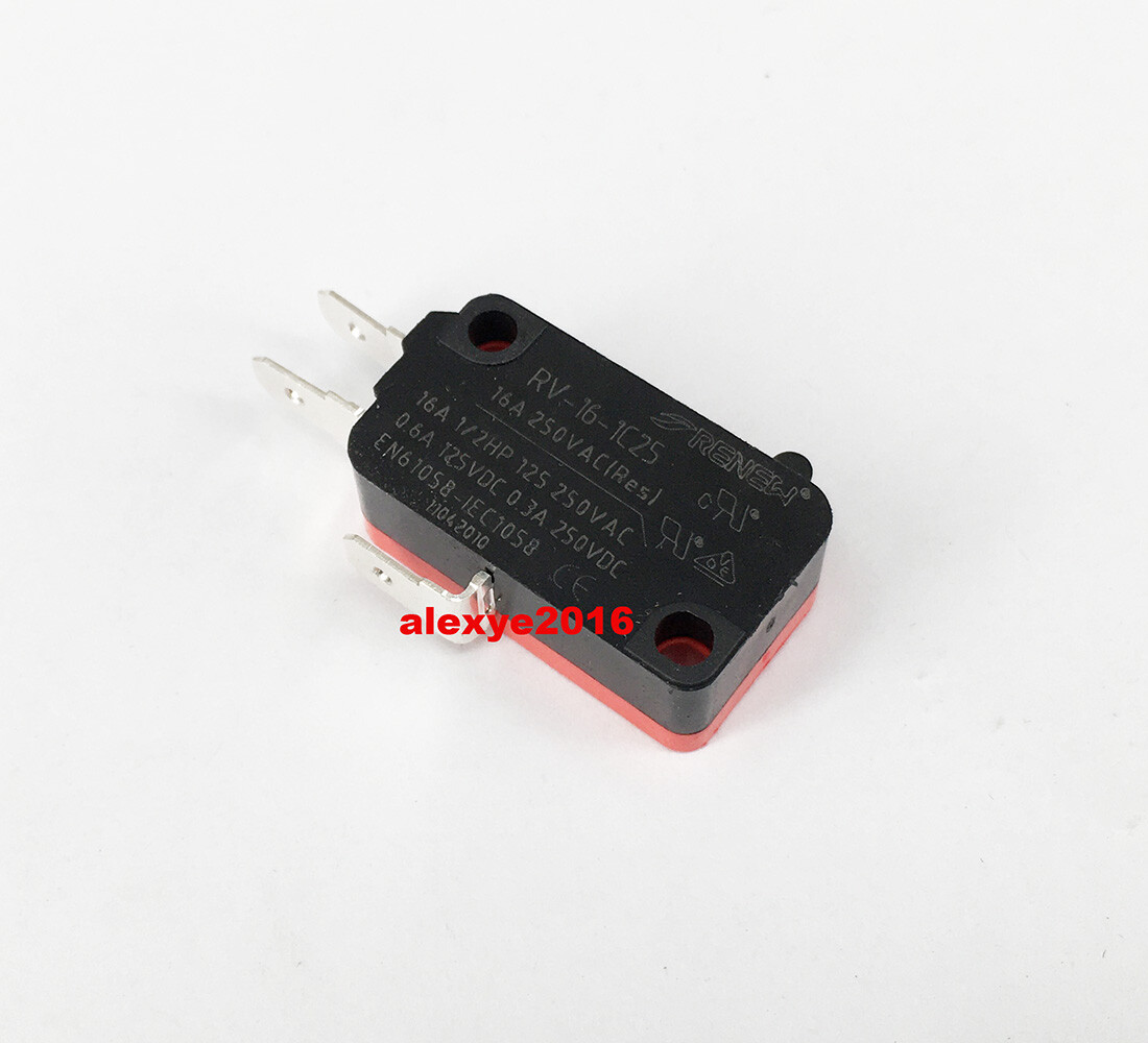 RENEW RV-16-1C25 Micro Limit Switch 16A 125/250VAC 0.6A 125VD/0.3A