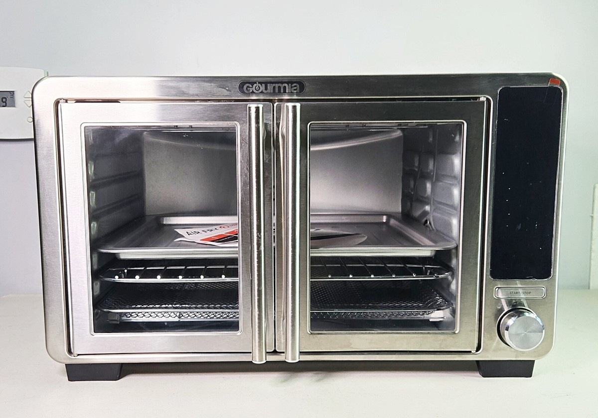 Gourmia XL Digital Countertop Oven with Air Fry, French Door