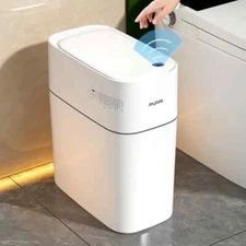 Joybos Smart induction Save space Waterproof Bathroom Trash Can,Garbage Can