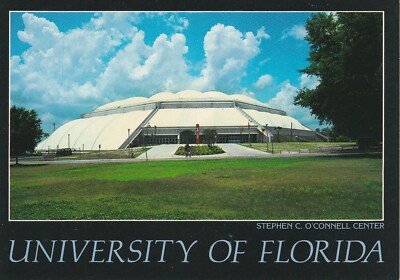 Stephen O'Connell Center Basketball Arena Postcard -University of Florida Gators