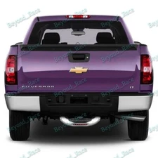 1PCS BRAND NEW UNIVERSAL STEEL CHROME HITCH REAR TOW TRAILER LED BACK STEP BAR