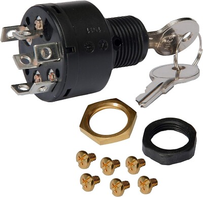 Sierra MP41000 Marine Ignition Switch 3 Position Magneto Mercury 87-17393