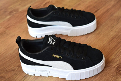 Puma Mayze 36 37 38 39 40  basket suede platform 380784-01