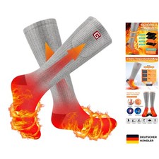 Svpro Beheizte Socken Wiederaufladbare Elektrische Beheizbare Socken Damen He...