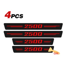 4x For Chevy Silverado 2500 HD Accessories Truck Door Sill Plate Protector Cover