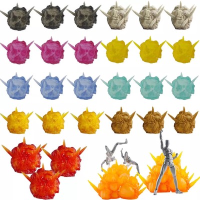 Anime Figure Explode Explosion Burst Effect For SHF 1/12 Figma Figure Multiple