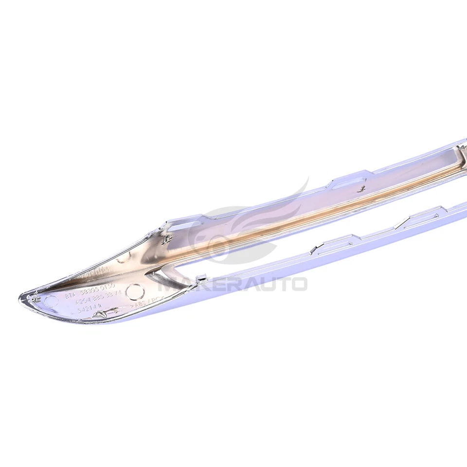 3Pcs Left Fog Driving Light Assembly For Mercedes Benz X204 GLK350 2013-2015 - Image 4 of 4