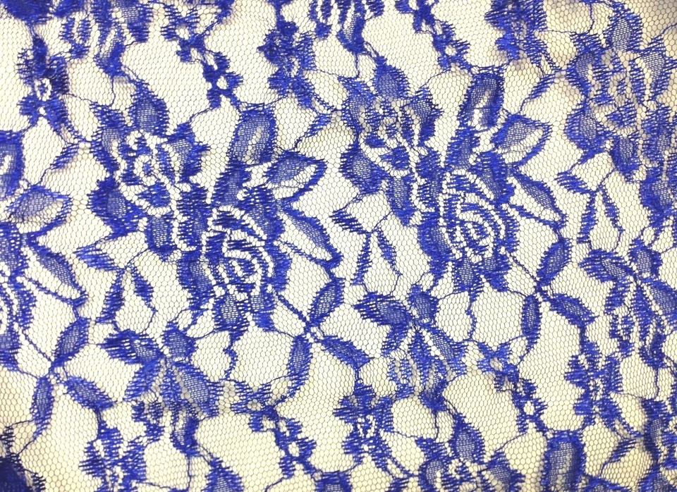 Spitzenstoff Stoffe Spitze Blumenmuster Bekleidungsstoffe Deko Stoff Meterware - Bild 2 von 4