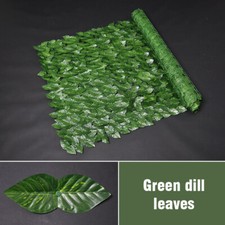 30M Artificial Hedge Fake Ivy Leaf Garden Privacy Fence Screen Roll Wall Panel