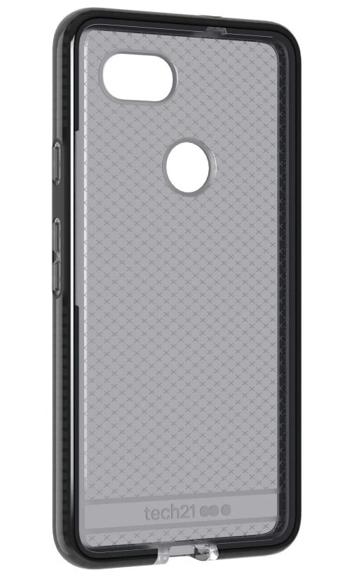 Funda ultra delgada Tech 21 Evo Check Series para Google Pixel 2 Xl ahumada/negra Foto 3 de 4