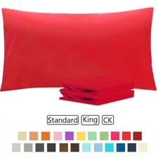 Envelope Closure Pillow Cases Ultra Soft Set of 2 Pillowcases Standard King CK