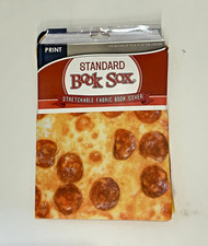 Pizza Book Sox Standard Stretchable Fabric Book Cover
