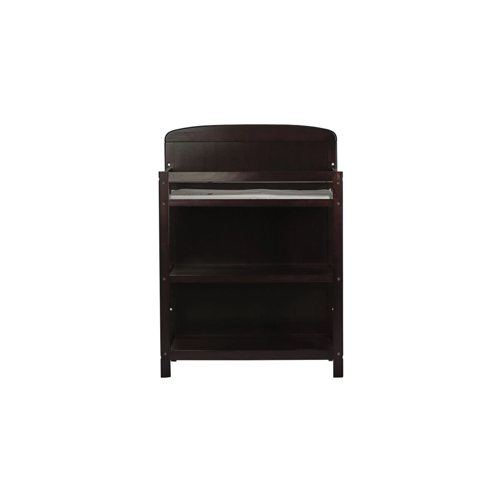Espresso crib with 2025 changing table