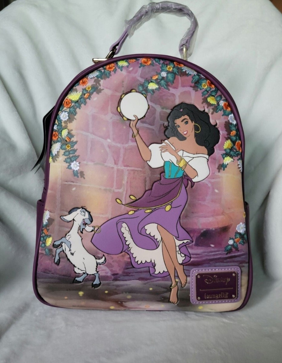 NWT Disney Loungefly Hunchback of Notre Dame in One Size Loungefly Disney The Hunchback Of Notre Dame Esmeraldo Mini  main image 3