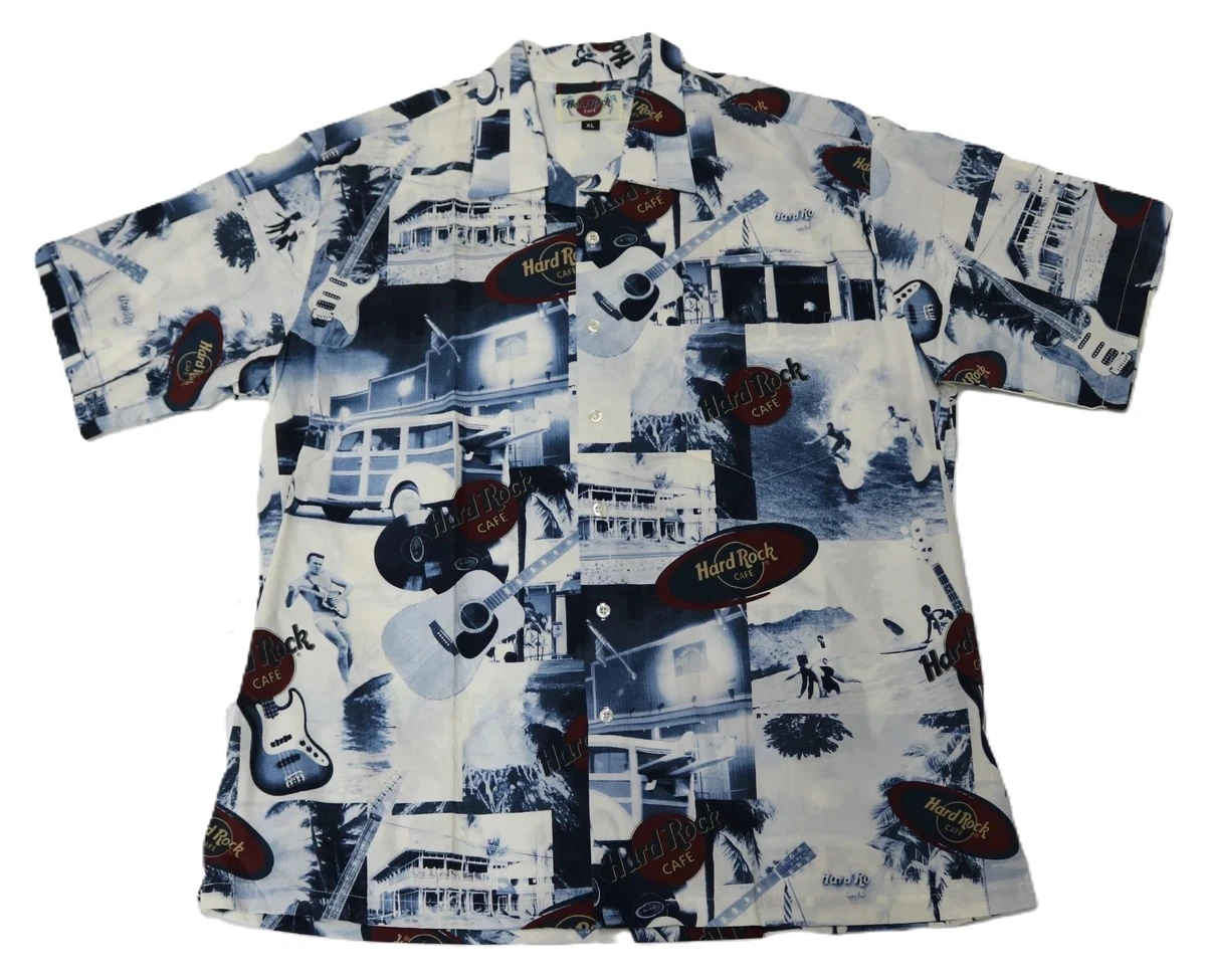 Preços baixos em Camisas Sociais Hard Rock Cafe para Homens | eBay