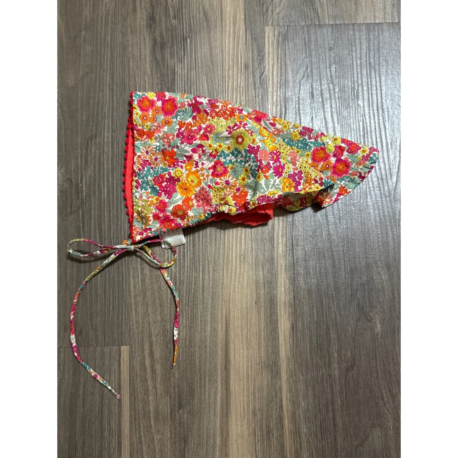 Zara Baby Bonnet Liberty Fabric Margaret Annie B Tana Lawn Cotton EUC
Opens in a new window or tab