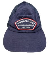 Vineyard Vines Youth Blue Mesh Adjustable Strap back Cap