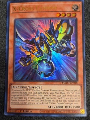 NM X-Cross Cannon - MZTM-EN018 - Ultra Rare 1st Edition