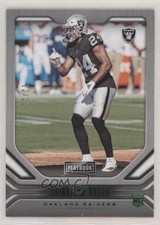 2019 Panini Playbook Rookies Green 12/25 Johnathan Abram #151 0l1