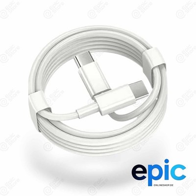 USB C auf USB C Ladekabel TYP C für Samsung iPhone Xiaomi Huawei 1 / 2 / 3 Meter