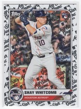 #97 2025 Topps All-Star Game BASE Shay Whitcomb RC Houston Astros