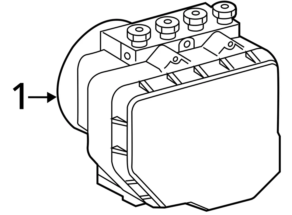 Módulo de control de bomba abs Lexus Is200t 2016-2016 KZYWA Foto 4 de 4