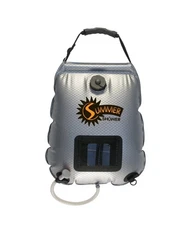 Advanced Elements 5 Gallon Summer Shower / Solar Shower / Silver & Black
