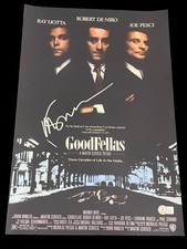 MARTIN SCORSESE SIGNED AUTOGRAPH 12x18 POSTER PHOTO GOODFELLAS BECKETT BAS E
