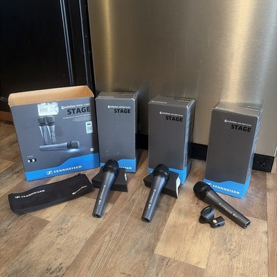 Sennheiser e835 3-Pack Dynamic Mic Cardioid Vocal Microphone Evolution WORKING