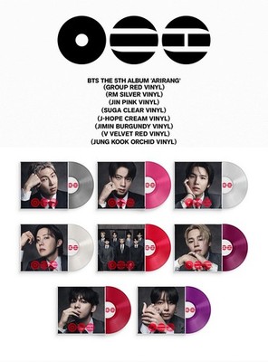 BTS ARIRANG アリラン レコード LP Vinyl ジン ソクジン BTS ARIRANG LP Vinyl Deluxe / Standard Ver. + Official Goods Bonus