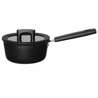 Fiskars Hard Face Stieltopf Mit Deckel Kochtopf Koch Topf Schwarz 1.8 L Ø 18 Cm