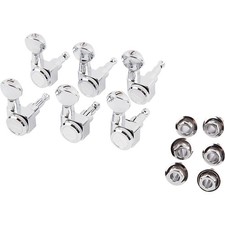 Fender Locking Tuners with Vintage Buttons Chrome
