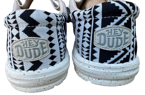 HEY DUDE WALLY FUNK JACQUARD Mens Slip-On Men's Shoe Color Bungee Size M12 - Picture 4 of 4