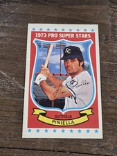 1973 kellogg's pro super stars Lou Piniella Card #24 EX