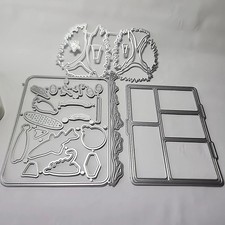 Lot of 38 Pcs Metal Cutting Dies Embossing Tools Card Album Scrapbooking Paper