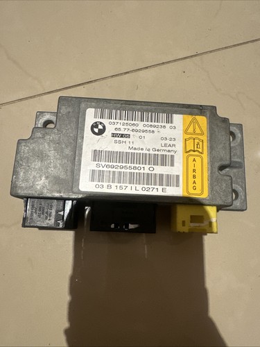 BMW 7 E65, E66, E67 Airbag-Steuergerät 6929558 037125060 3.00 2003 32447251