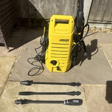 Karcher K2 Full Control Pressure Washer not working .3 lances.gun.hose
