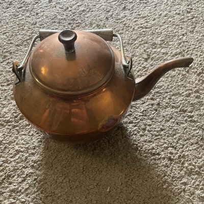 Vintage Copper Tea Kettle